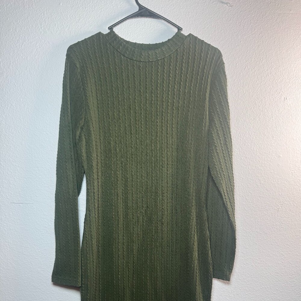 Olive Green Dress